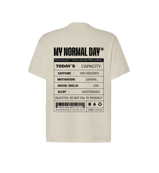 Camiseta MY NORMAL DAY - Oversized tee