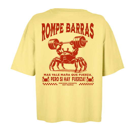 Camiseta Crop Rompe Barras