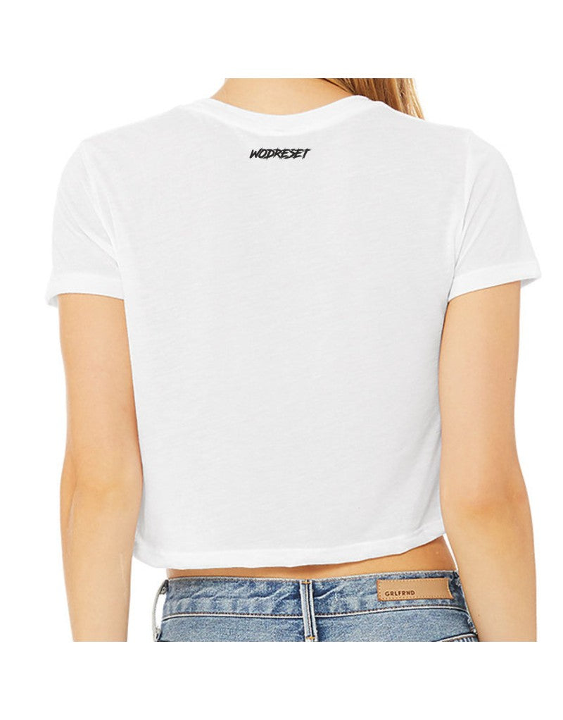 Crop Top Girls Who Eat - Algodón Ring-Spun Mujer CrossFit