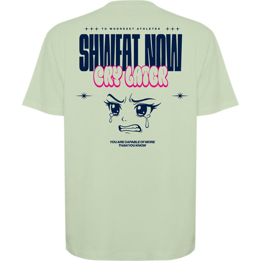 Camiseta Sweat Now Cry Later Fitness Gym