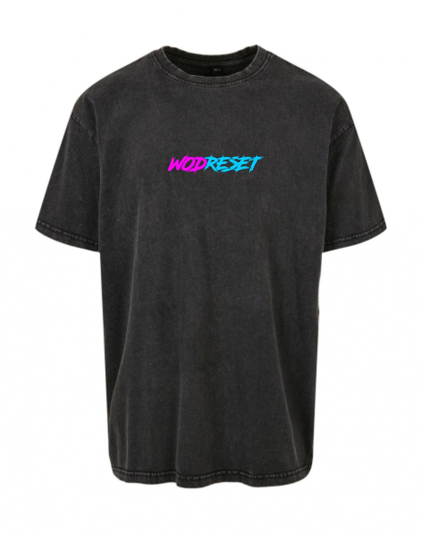 CAMISETA “COMPARISON” – OVERSIZED TEE - WASHED BLACK