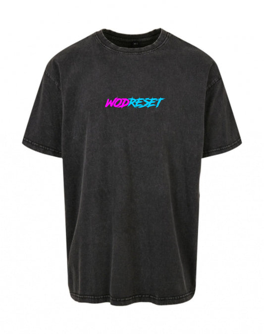 CAMISETA “COMPARISON” – OVERSIZED TEE - WASHED BLACK