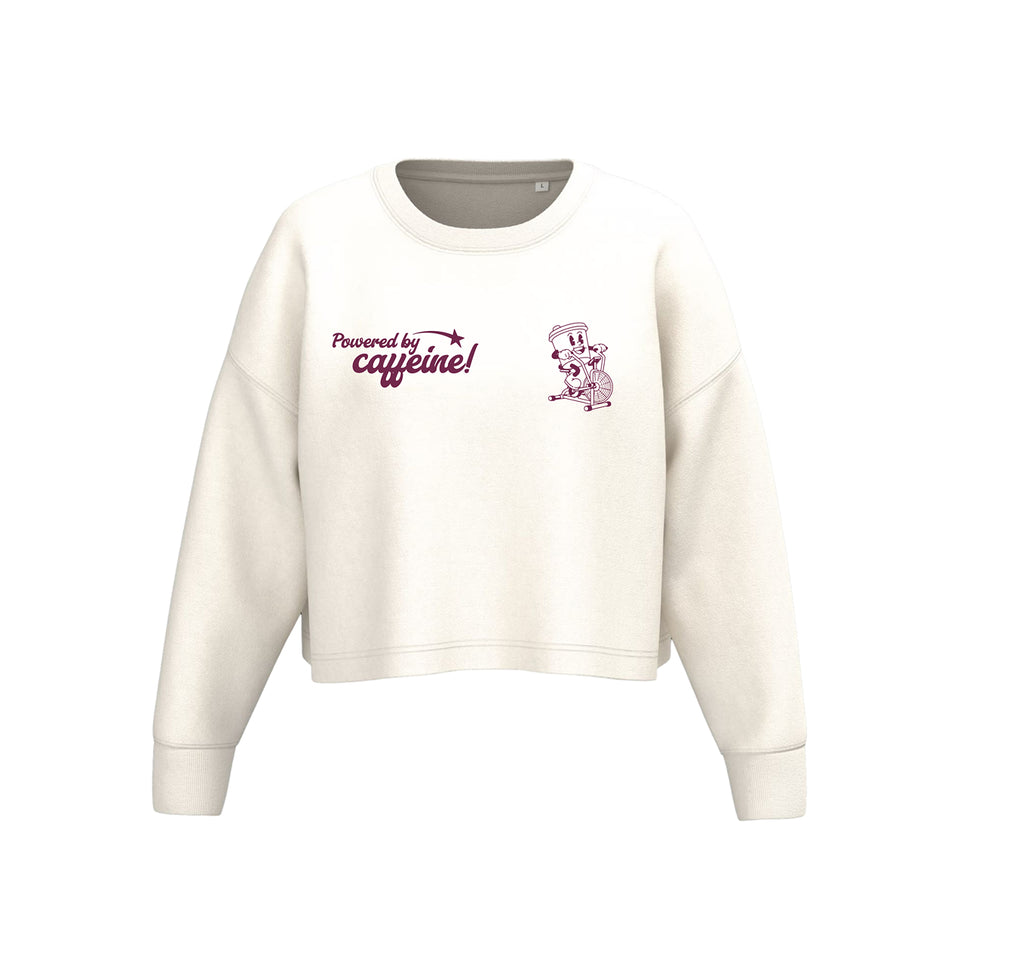 Sudadera Caffeina - Cropped