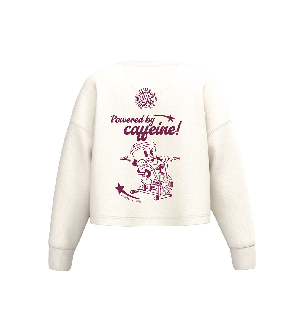 Sudadera Caffeina - Cropped