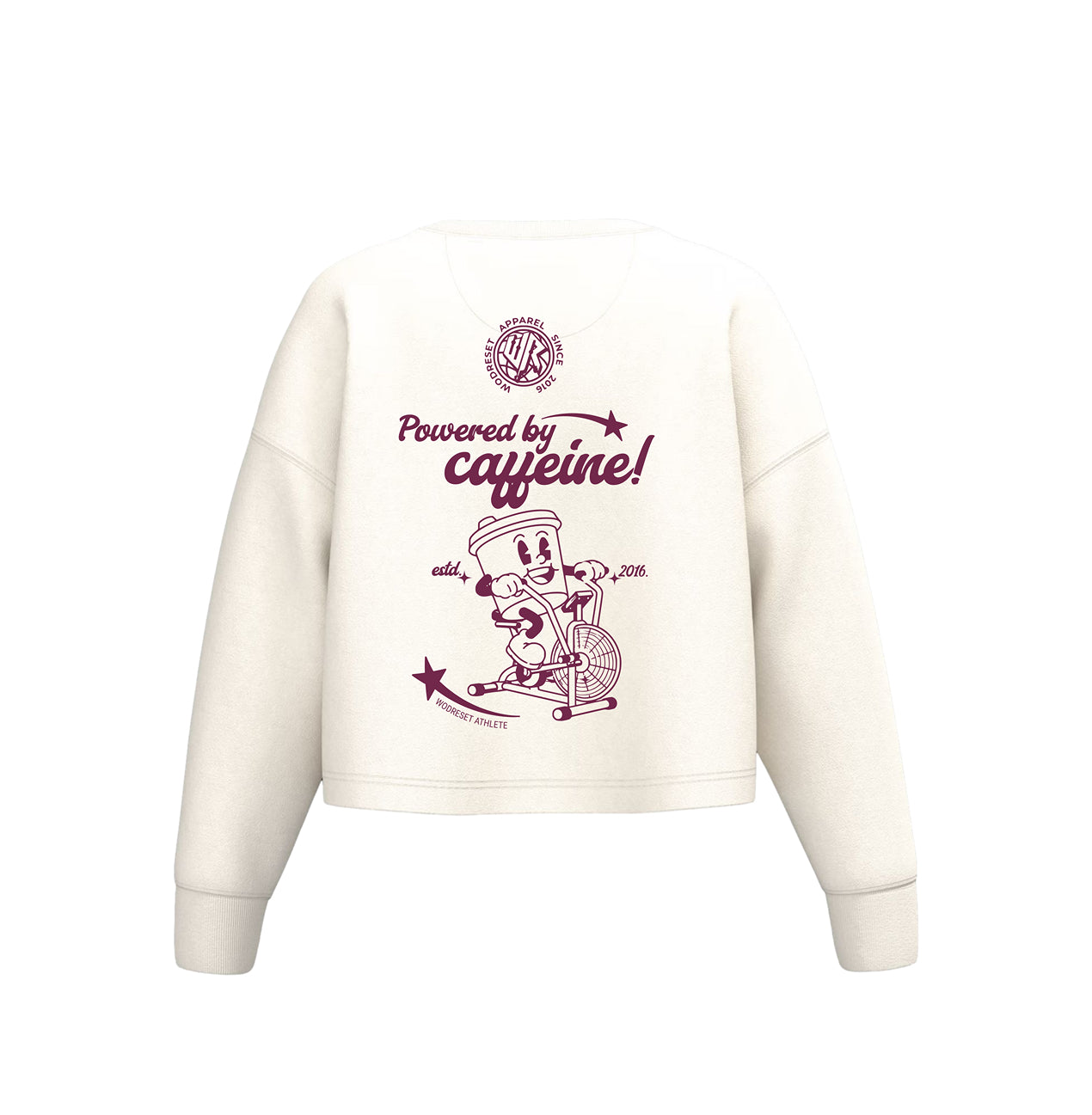 Sudadera Caffeina - Cropped
