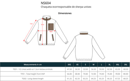 Chaqueta Sherpa Unisex WODReset