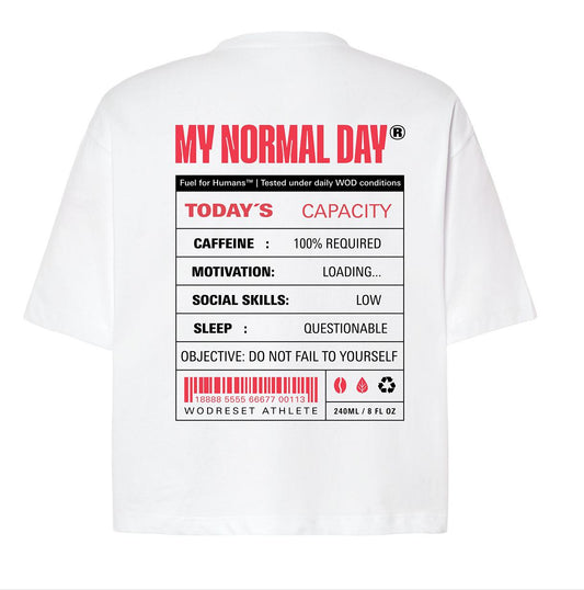 Camiseta MY NORMAL DAY® – Cropped tee