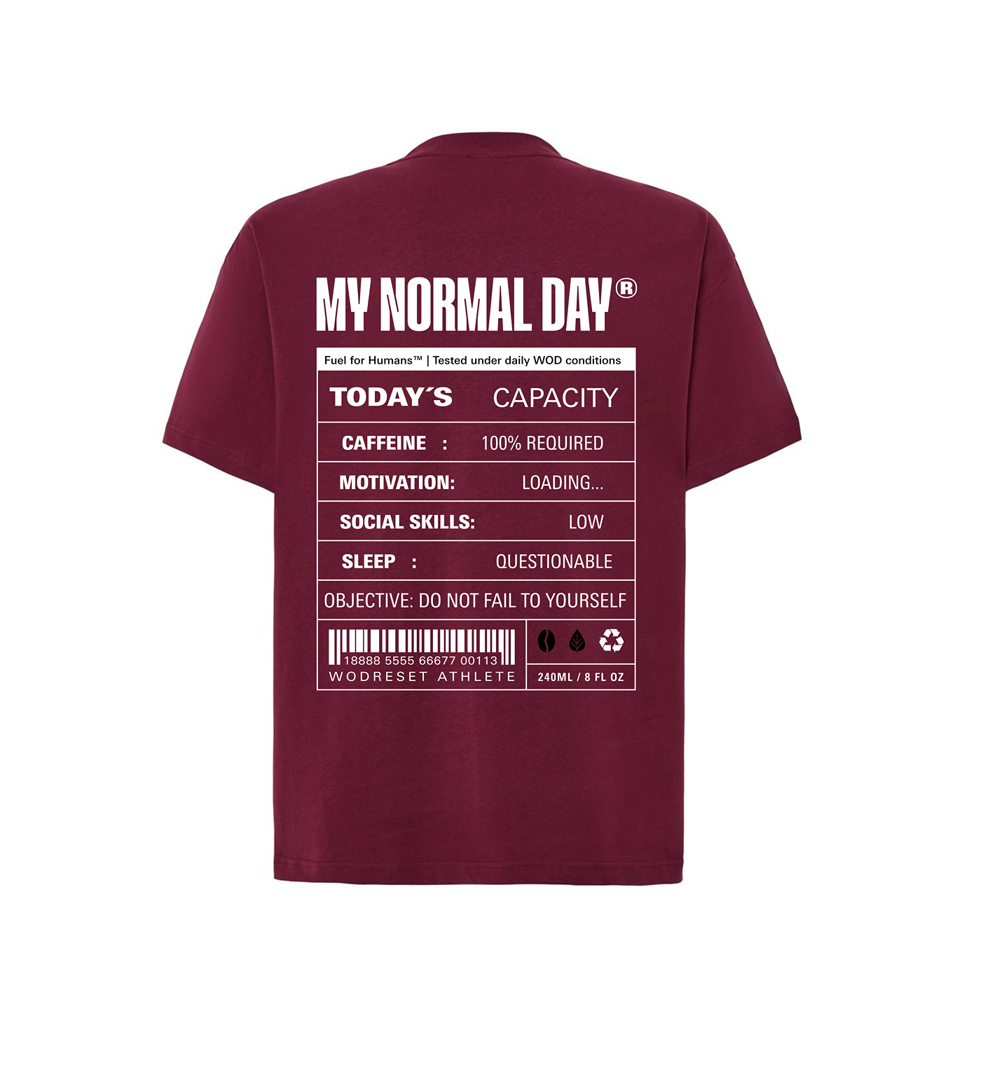 Camiseta MY NORMAL DAY - Oversized tee