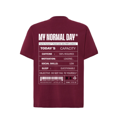 Camiseta MY NORMAL DAY - Oversized tee