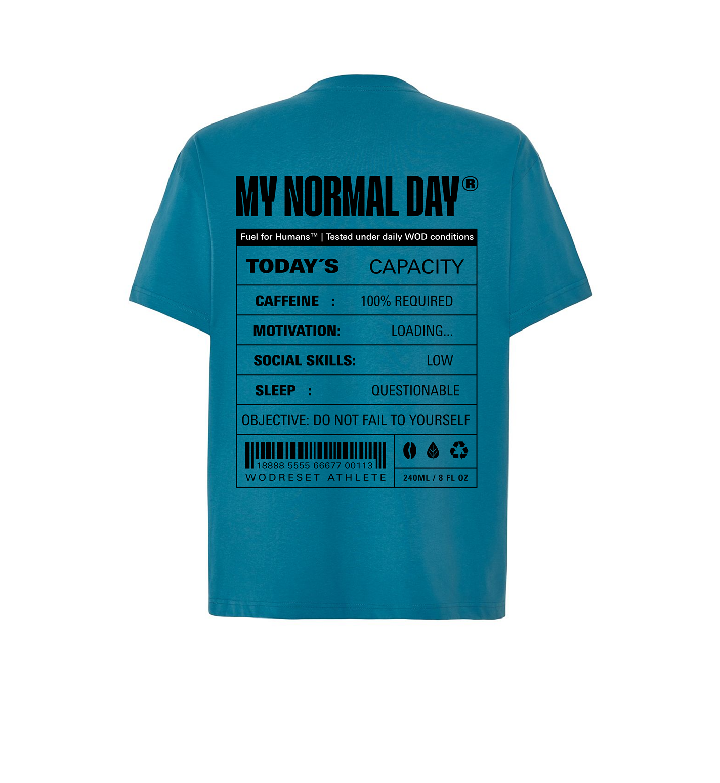 Camiseta MY NORMAL DAY - Oversized tee