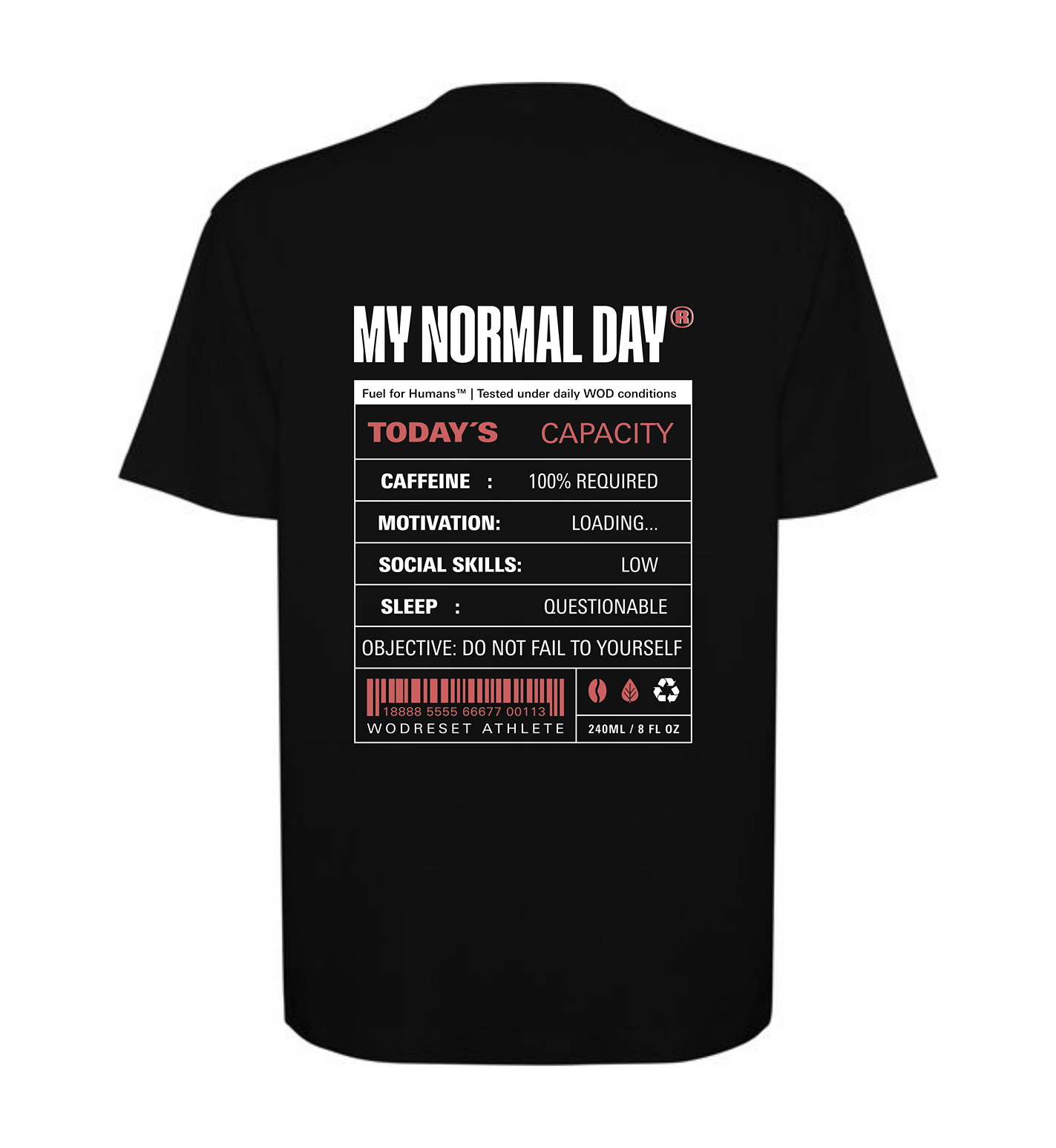 Camiseta MY NORMAL DAY - Oversized tee
