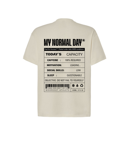 Camiseta MY NORMAL DAY - Oversized tee