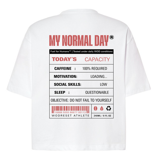 Camiseta MY NORMAL DAY® – Cropped tee