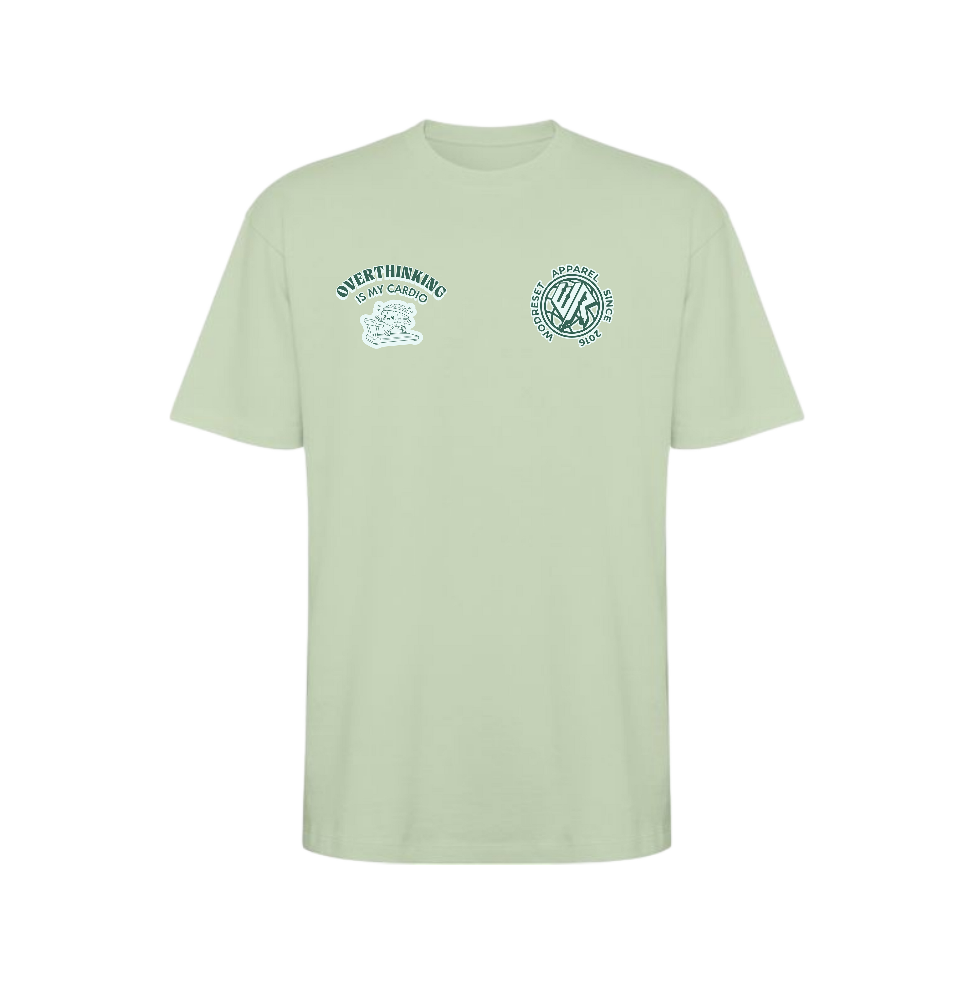Camiseta Overthinking - Oversized tee