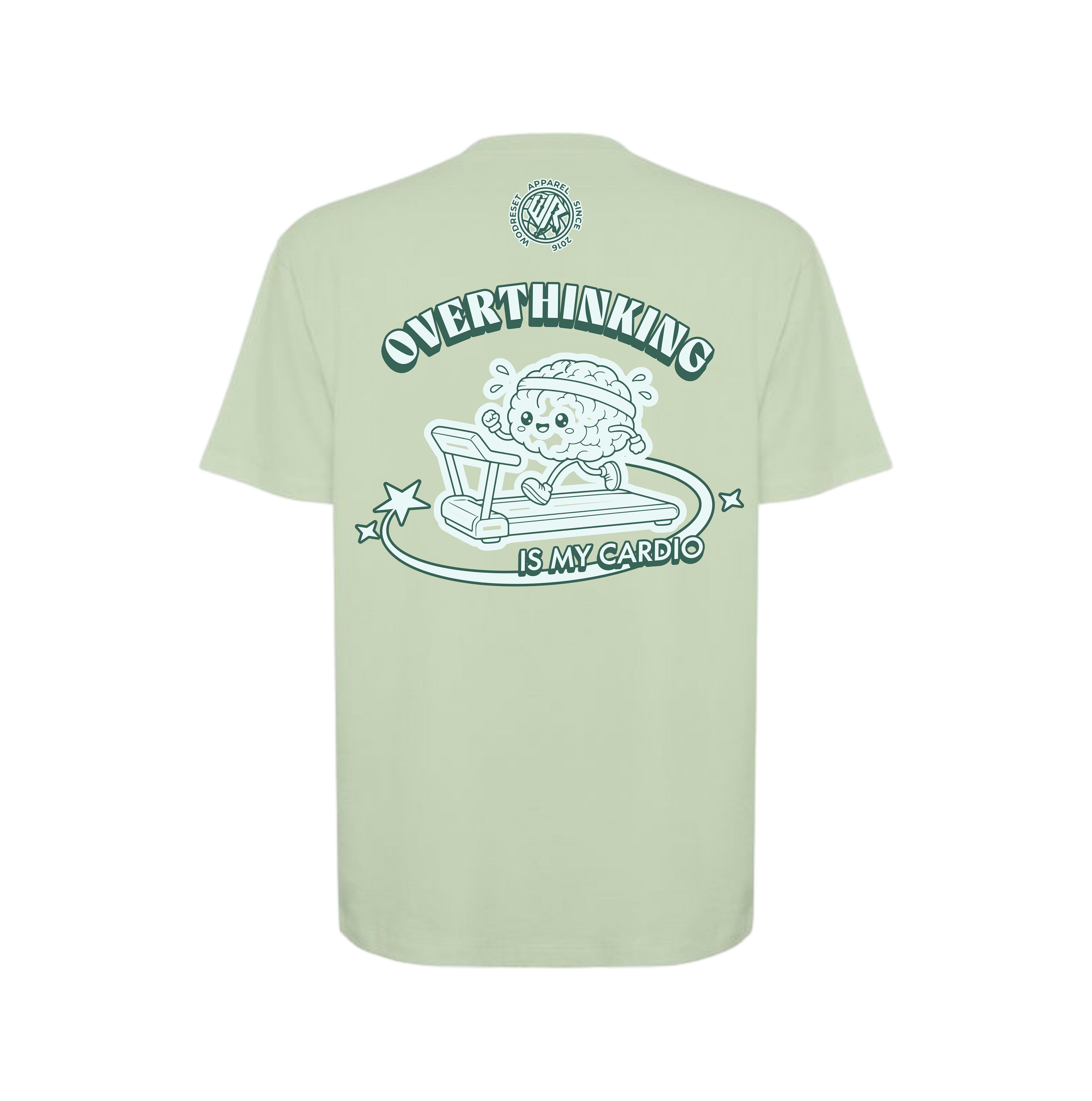 Camiseta Overthinking - Oversized tee