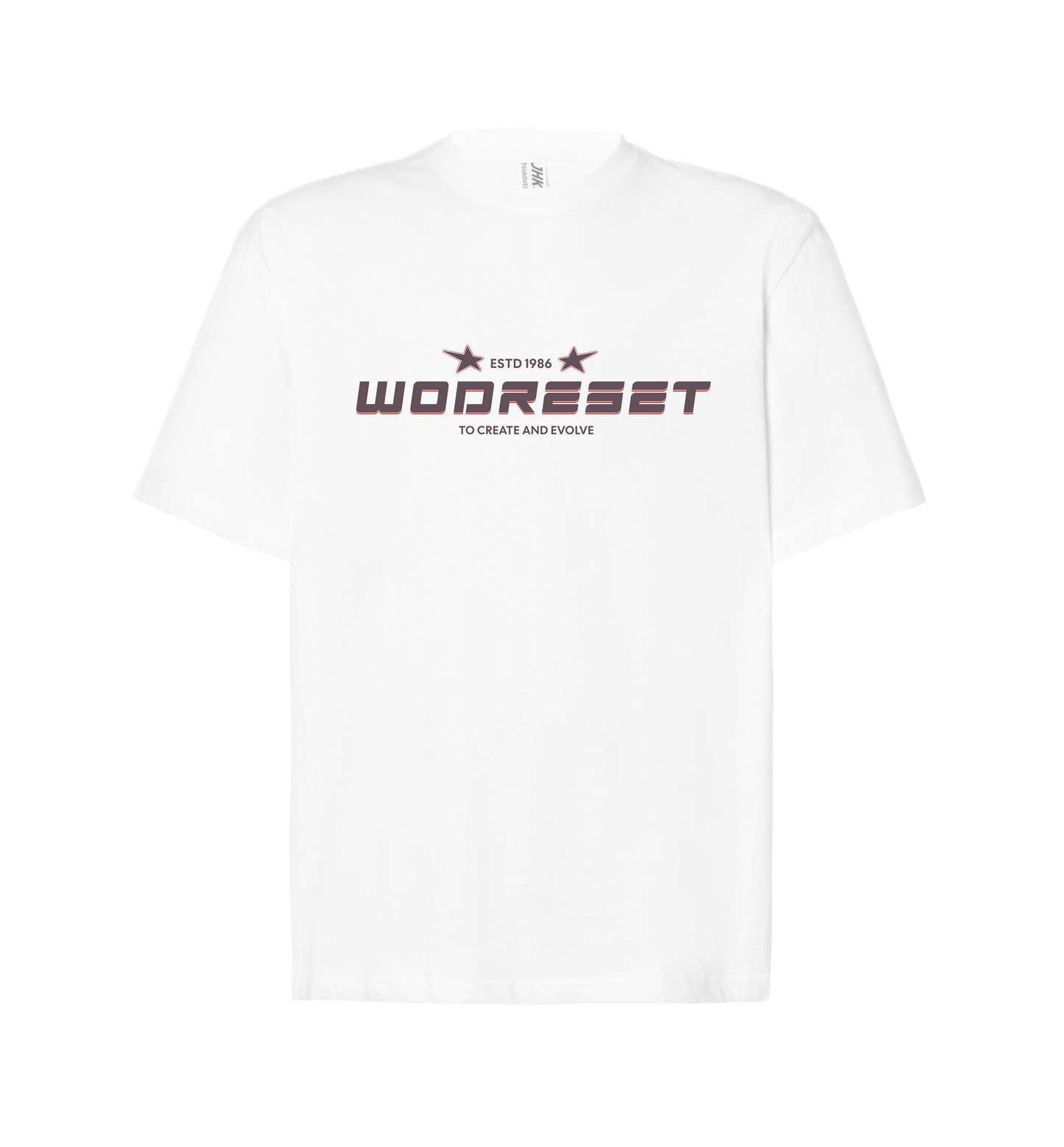 Camiseta classic "To Create and Evolve" - oversize