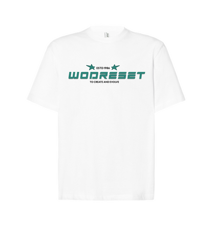 Camiseta classic "To Create and Evolve" - oversize