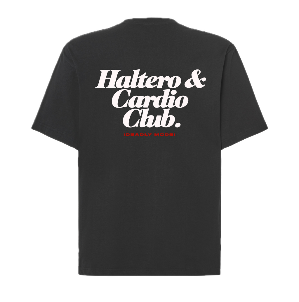 Camiseta classic Haltero & Cardio Club - Oversize Tee
