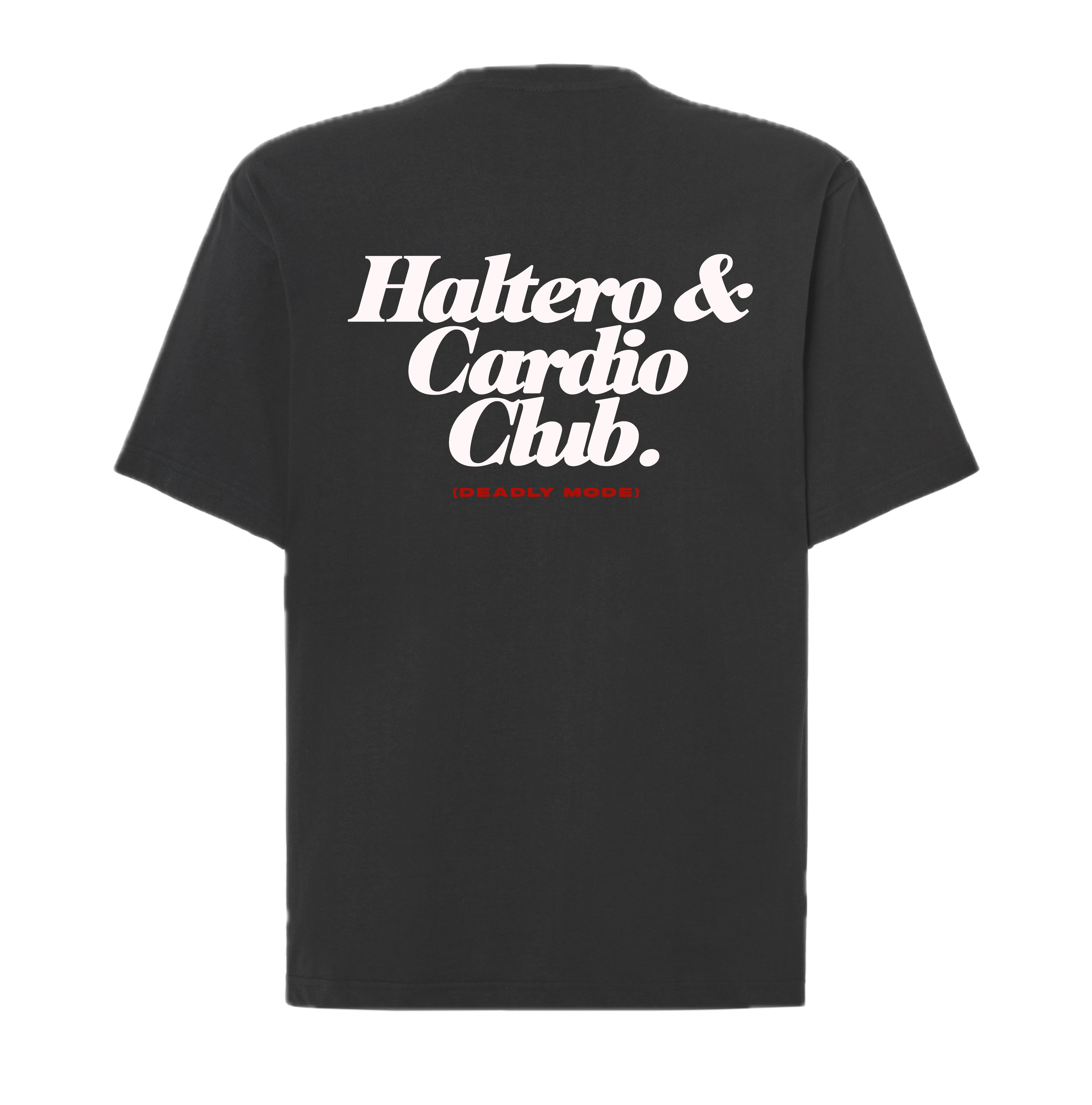 Camiseta classic Haltero & Cardio Club - Oversize Tee