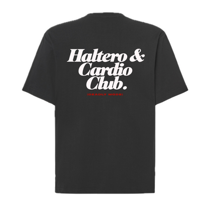 Camiseta classic Haltero & Cardio Club - Oversize