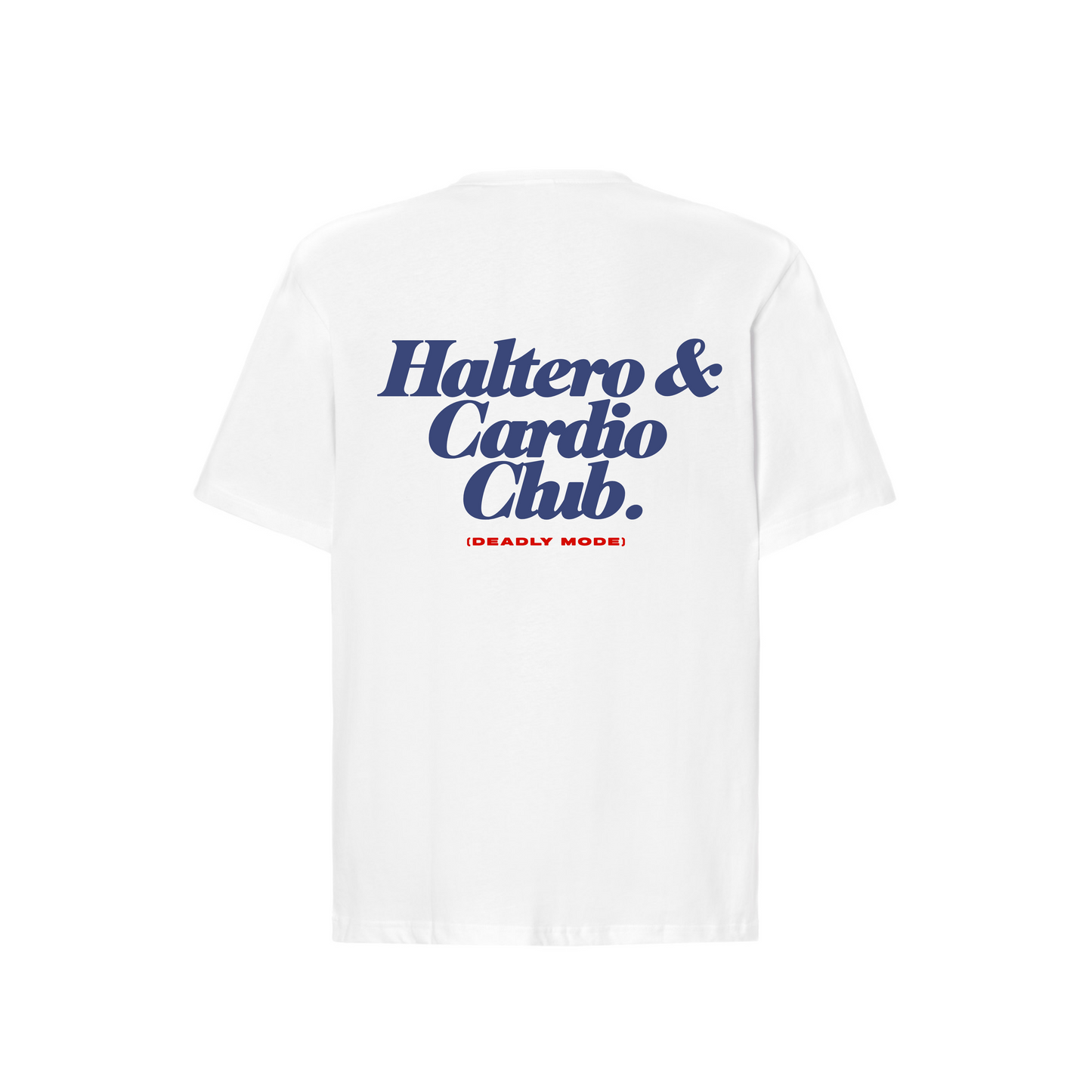 Camiseta classic Haltero & Cardio Club - Oversize