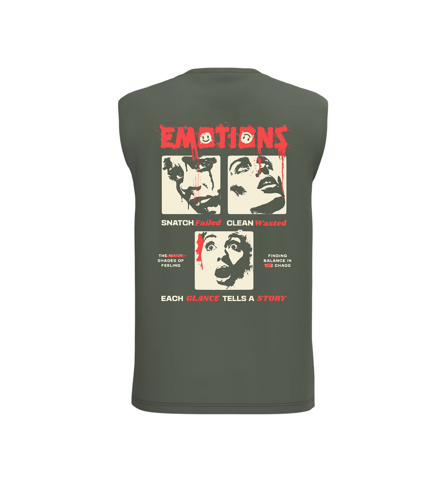 Acid emotions - Camiseta sin mangas