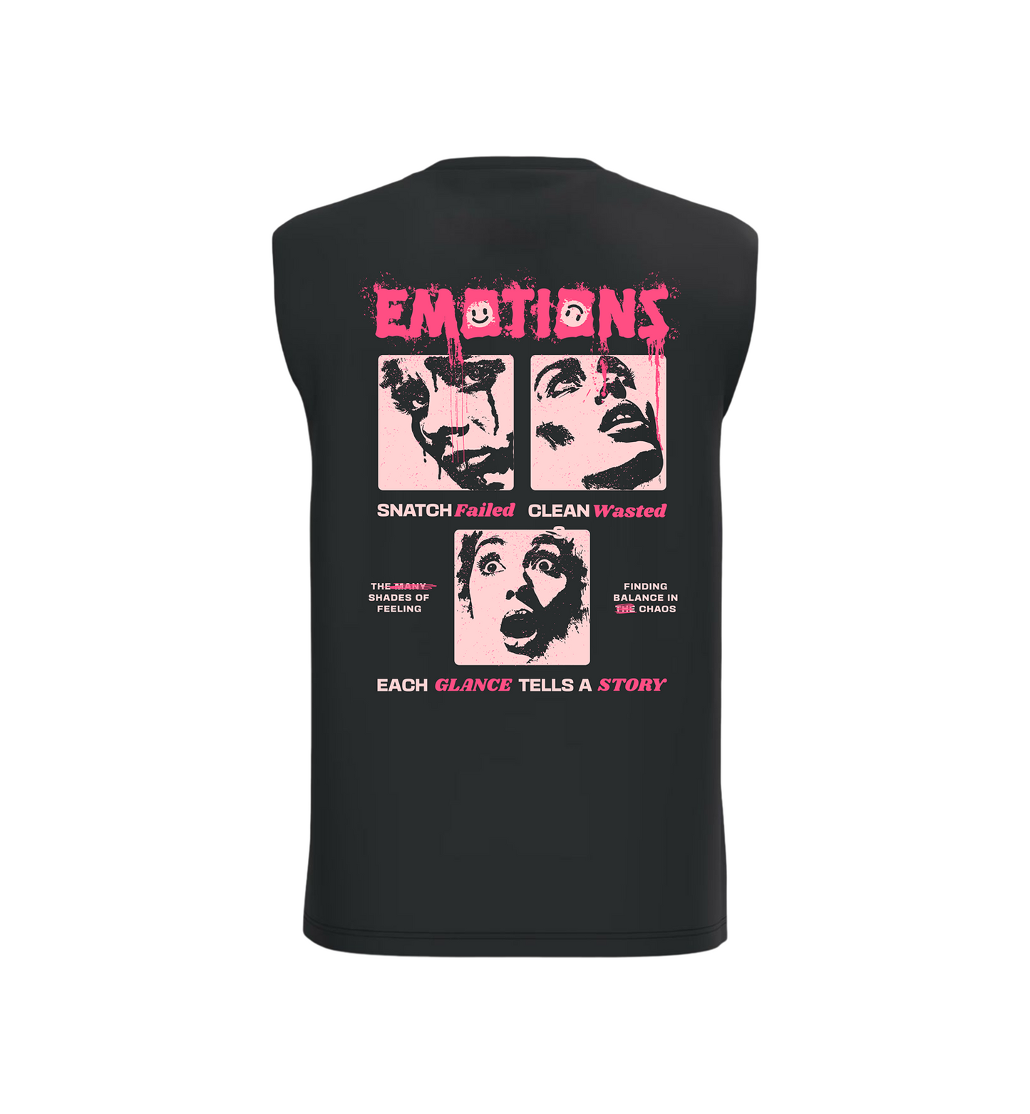 Acid emotions - Camiseta sin mangas