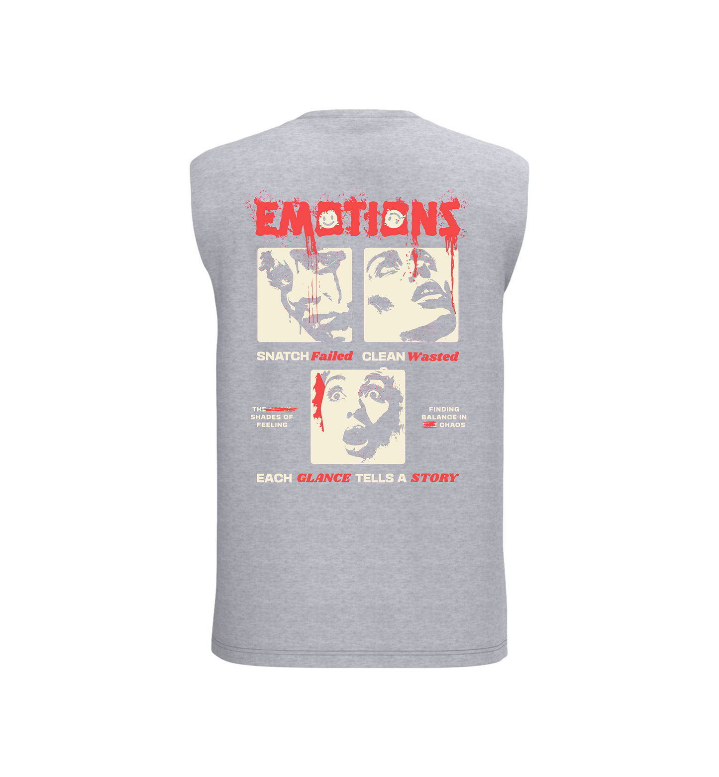 Acid emotions - Camiseta sin mangas
