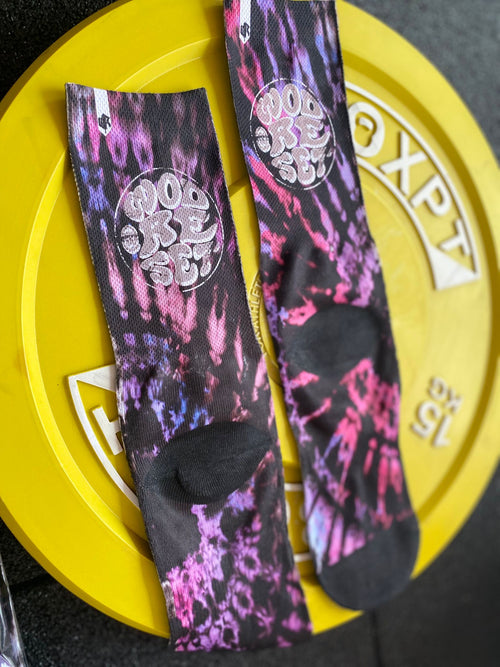 Calcetines burpees tie-dye