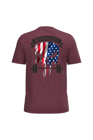 Camiseta WODRESET Skull Punisher