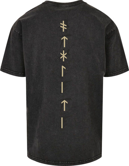 Camiseta Oversize CrossFit BERKANA – Acid Wash Edición 25