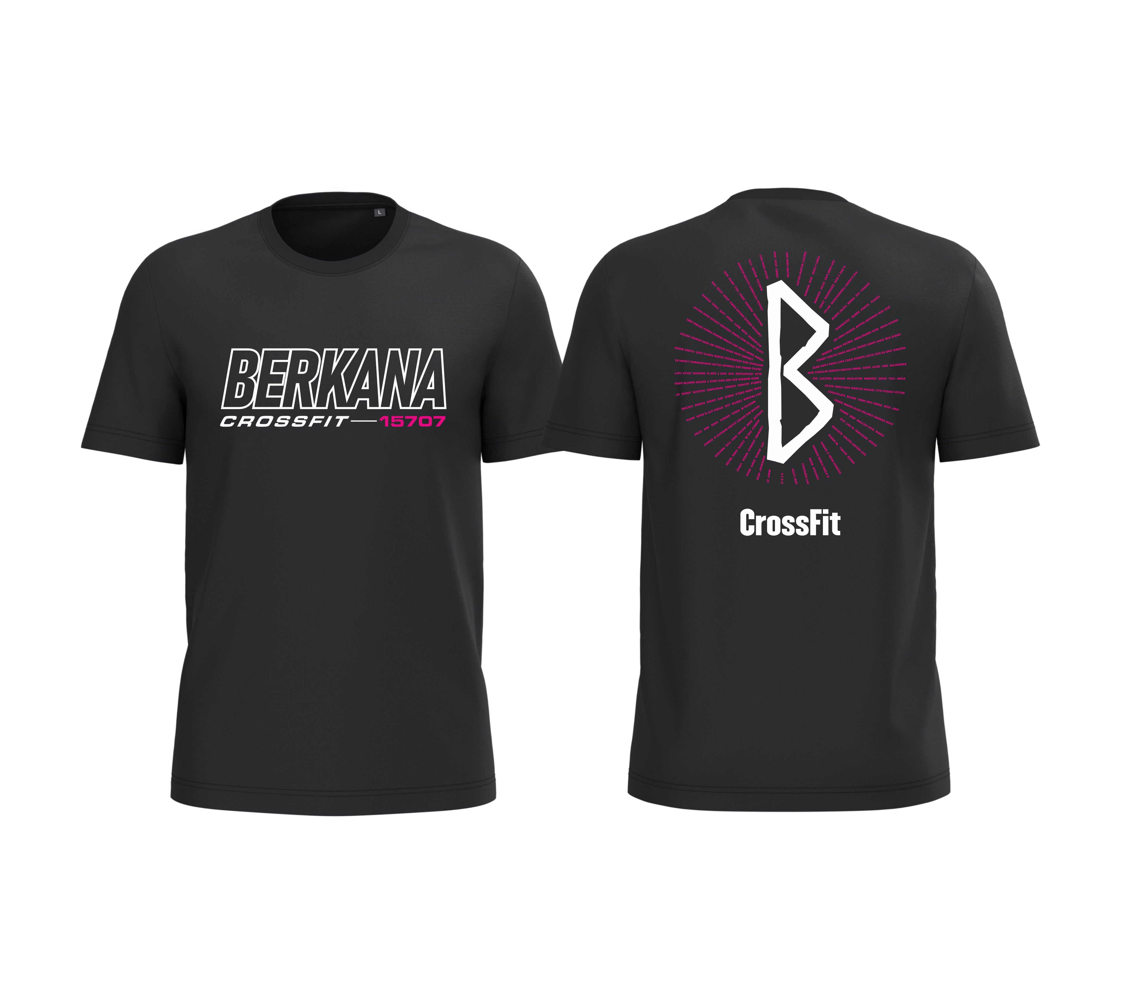 Camiseta Unisex Santiago – Berkana by WODRESET