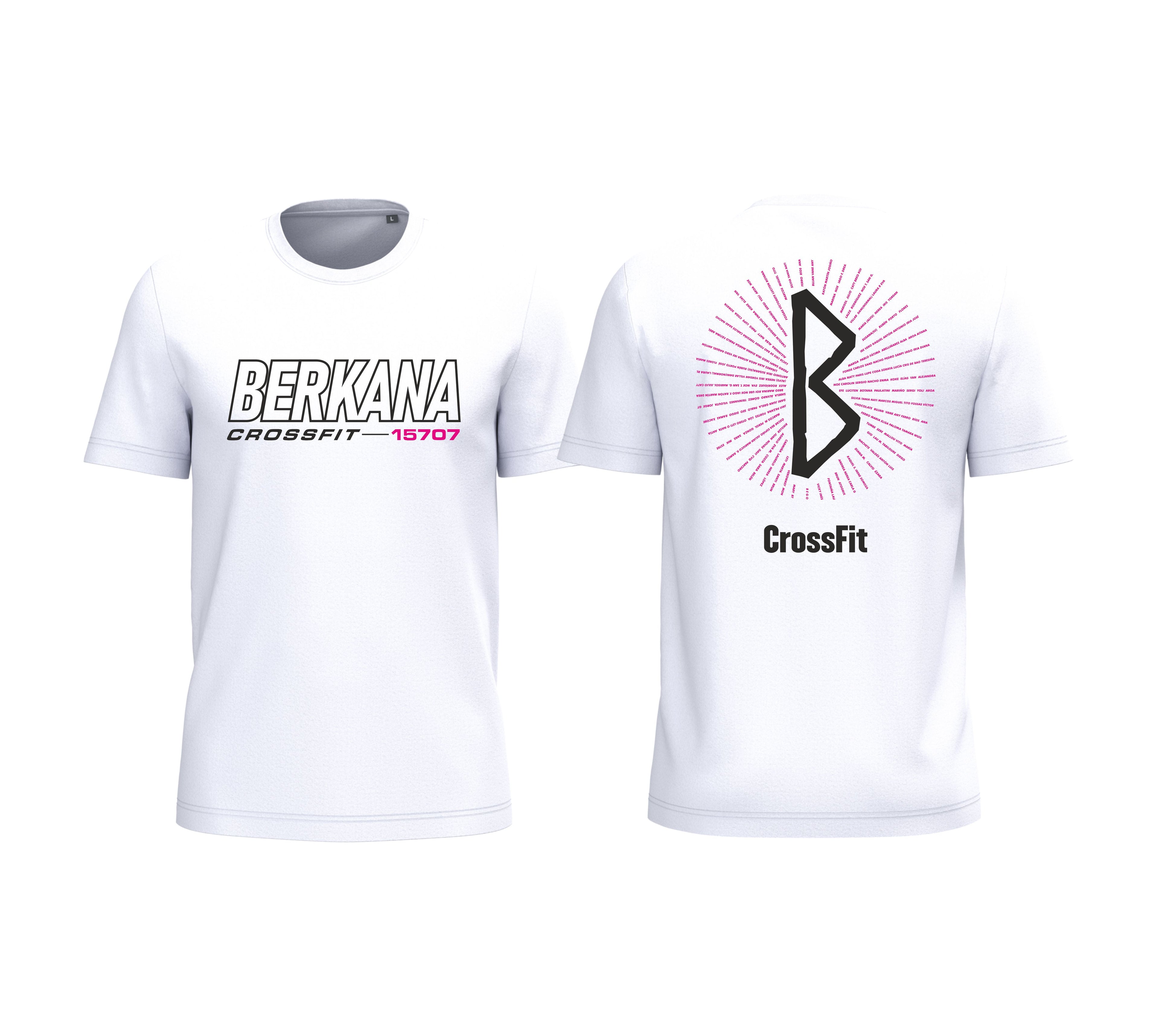 Camiseta Unisex Santiago – Berkana by WODRESET