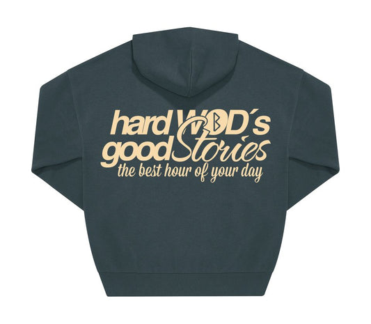 Sudadera “Hard WOD’s, Good Stories” – Berkana Edition