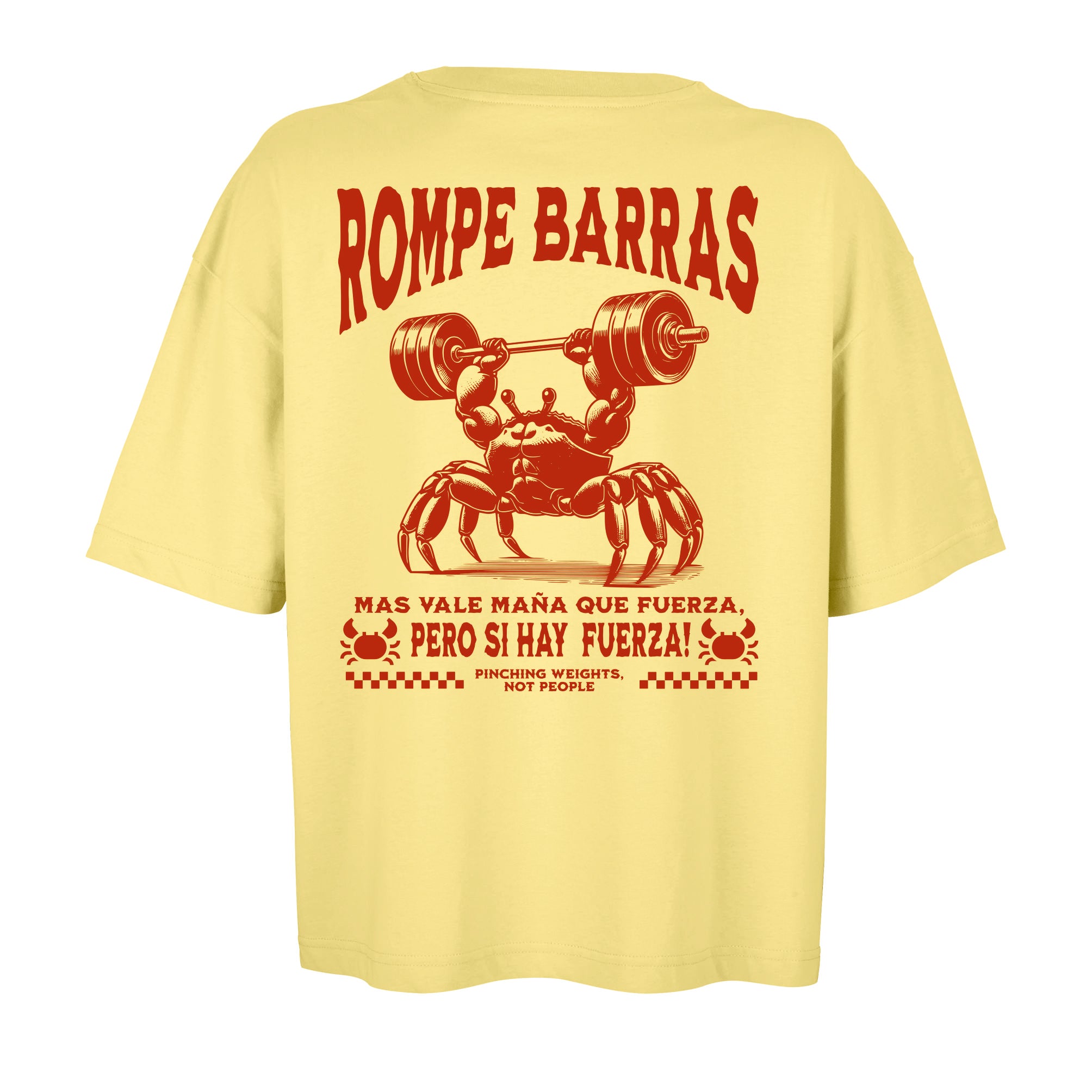 Camiseta Rompe Barras - Cropped Tee