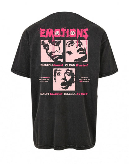 Camiseta acid emotions - Oversize Tee
