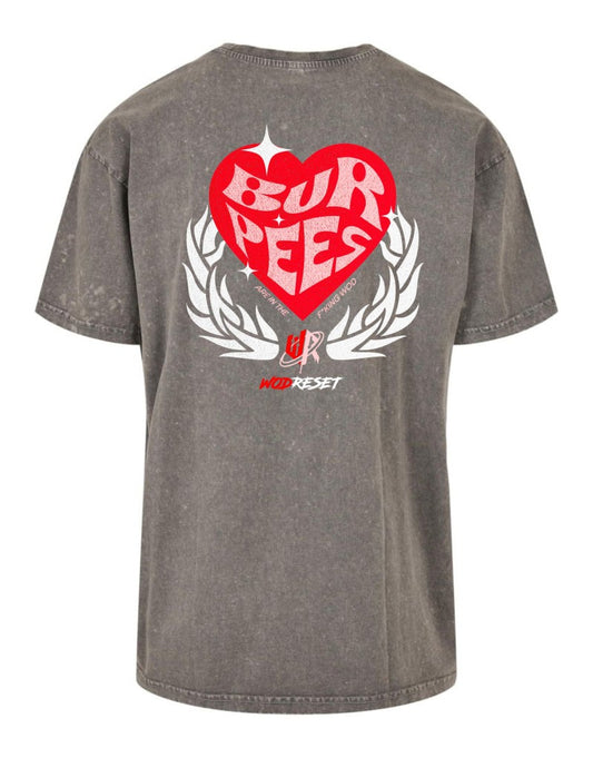 Camiseta oversize Burpees Love