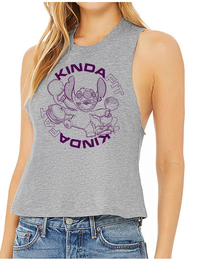 Camiseta Recortada Kinda Fit.