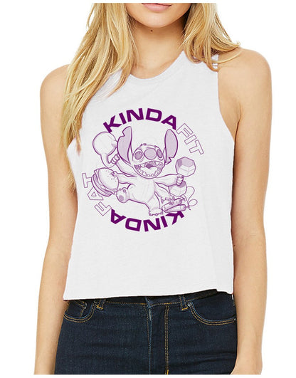 Camiseta Recortada Kinda Fit.