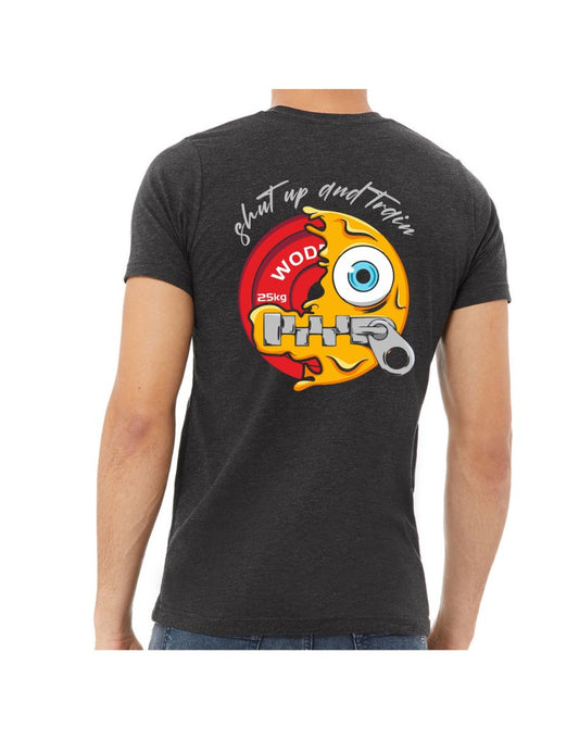 Camiseta Shut Up and Train - Algodón Poliéster CrossFit