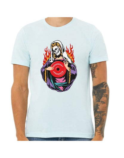 Camiseta Virgen Santa WR - Algodón Ring-Spun Arte Urbano CrossFit
