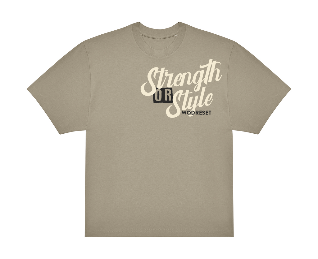 Camiseta Strength or style - Oversize Tee