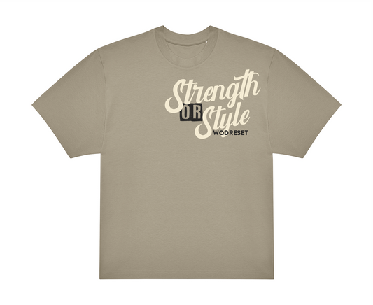 Camiseta Strength or style