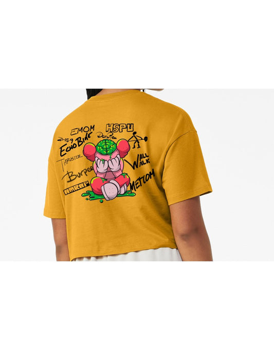 Camiseta FOCUS crop top