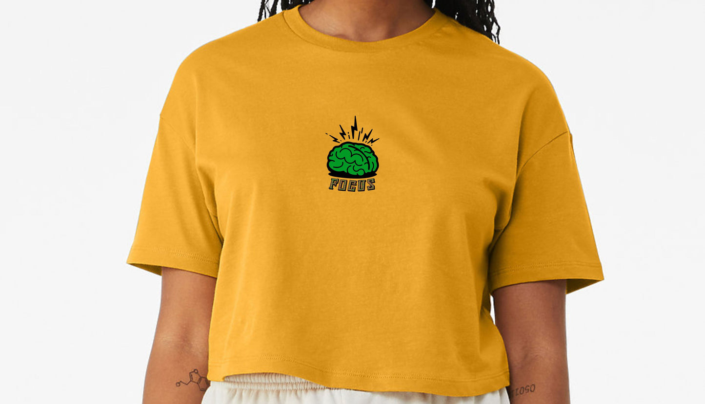 Camiseta FOCUS crop top