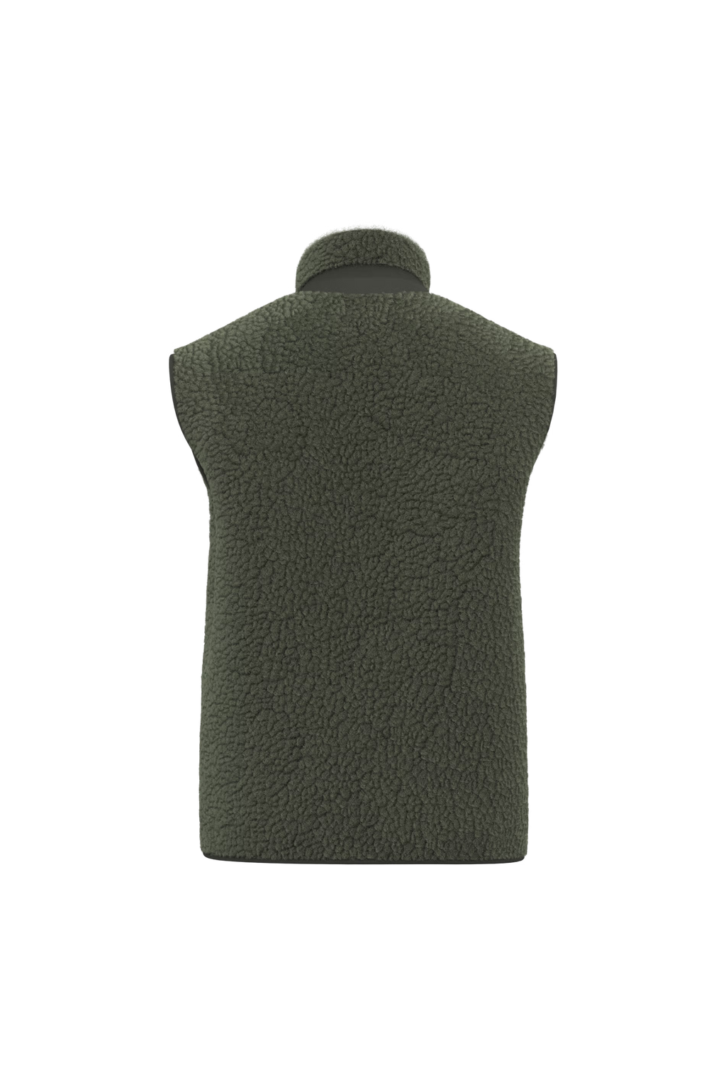 Chaleco ecorresponsable de sherpa unisex