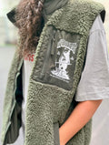 Chaleco ecorresponsable de sherpa unisex