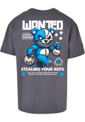 Camiseta "WANTED – Stealing Your Reps" - Oversize Tee