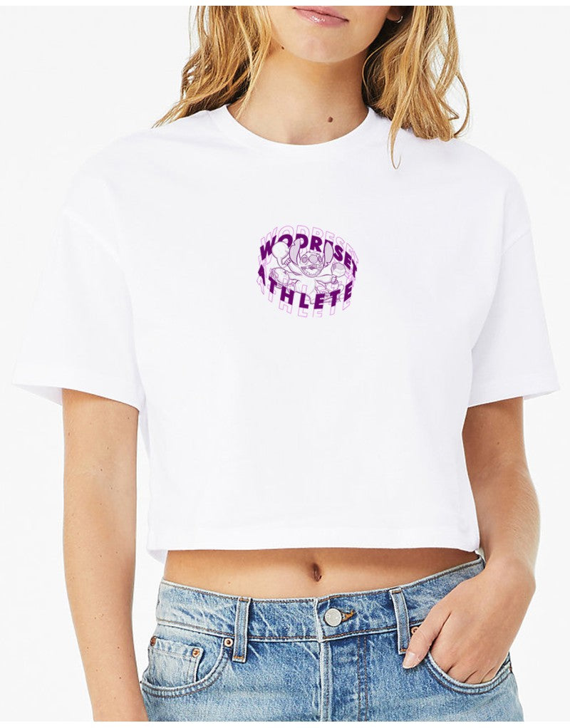 Camiseta crop mujer Kinda Fit.