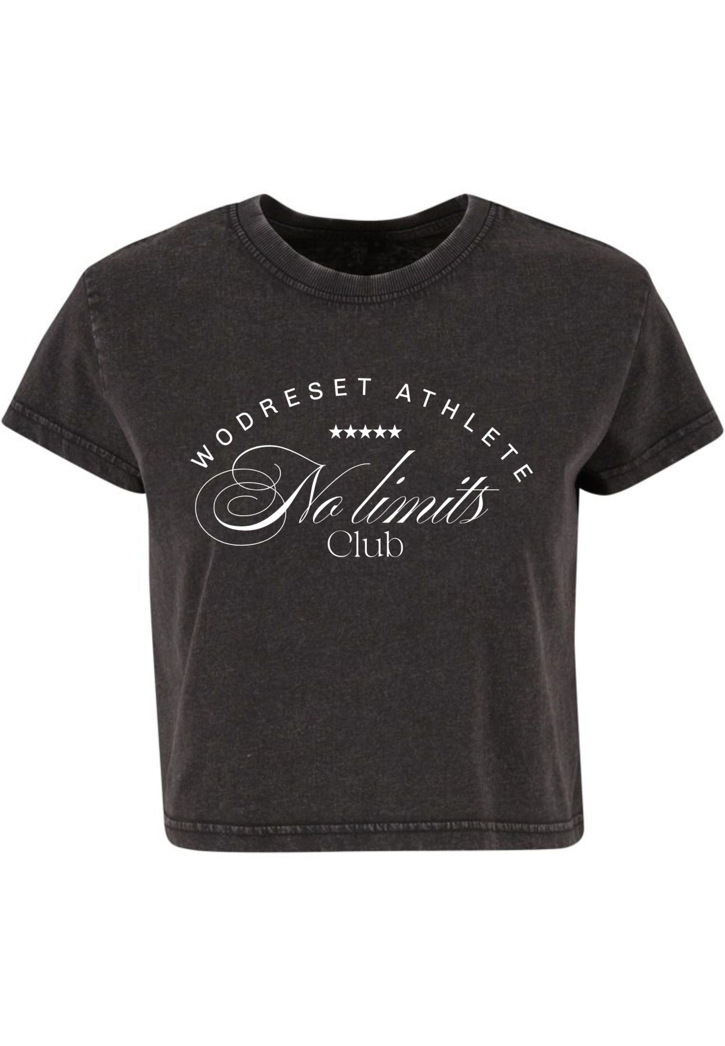 Crop Top No Limits Club – Wodreset Athlete